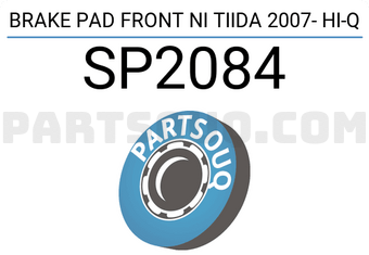 Hi-Q SP2084 BRAKE PAD FRONT NI TIIDA 2007- Hi-Q
