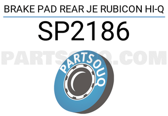 Hi-Q SP2186 BRAKE PAD REAR JE RUBICON Hi-Q