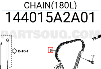Honda 144015A2A01 CHAIN(180L)