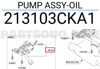 Hyundai / KIA 213103CKA1 PUMP ASSY-OIL