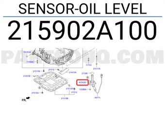 Hyundai / KIA 215902A100 SENSOR-OIL LEVEL