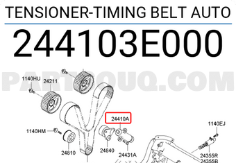 Hyundai / KIA 244103E000 TENSIONER-TIMING BELT AUTO