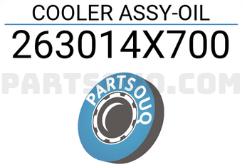 Hyundai / KIA 263014X700 COOLER ASSY-OIL