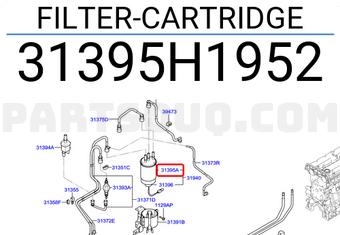 Hyundai / KIA 31395H1952 FILTER-CARTRIDGE