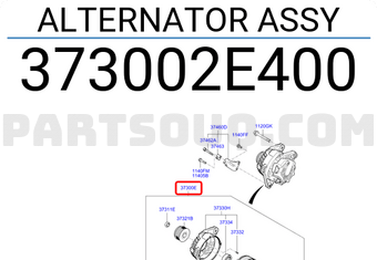 Hyundai / KIA 373002E400 ALTERNATOR ASSY