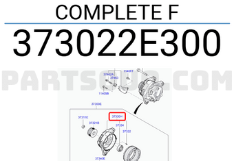 Hyundai / KIA 373022E300 COMPLETE F