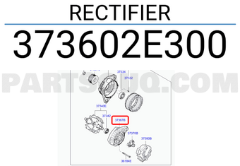 Hyundai / KIA 373602E300 RECTIFIER