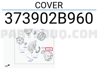 Hyundai / KIA 373902B960 COVER