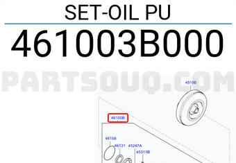 Hyundai / KIA 461003B000 SET-OIL PU