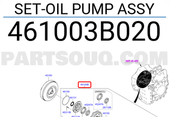 Hyundai / KIA 461003B020 SET-OIL PUMP ASSY