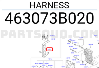 Hyundai / KIA 463073B020 HARNESS