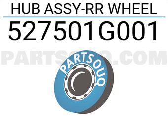 Hyundai / KIA 527501G001 HUB ASSY-RR WHEEL