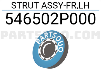 Hyundai / KIA 546502P000 STRUT ASSY-FR,LH