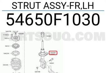 Hyundai / KIA 54650F1030 STRUT ASSY-FR,LH