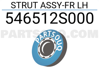 Hyundai / KIA 546512S000 STRUT ASSY-FR LH