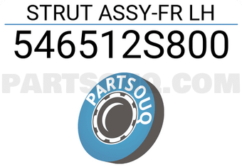 Hyundai / KIA 546512S800 STRUT ASSY-FR LH