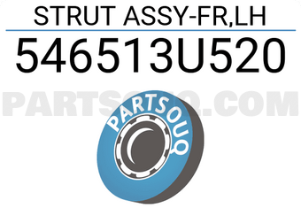 Hyundai / KIA 546513U520 STRUT ASSY-FR,LH