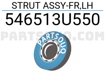 Hyundai / KIA 546513U550 STRUT ASSY-FR,LH