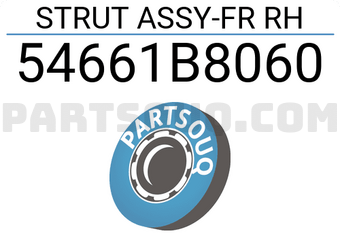 Hyundai / KIA 54661B8060 STRUT ASSY-FR RH