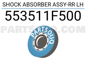 Hyundai / KIA 553511F500 SHOCK ABSORBER ASSY-RR LH