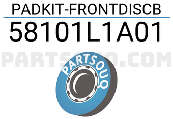 Hyundai / KIA 58101L1A01 PADKIT-FRONTDISCB