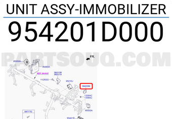 Hyundai / KIA 954201D000 UNIT ASSY-IMMOBILIZER