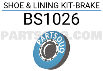 Hyundai / KIA BS1026 SHOE & LINING KIT-BRAKE