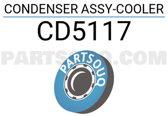 Hyundai / KIA CD5117 CONDENSER ASSY-COOLER