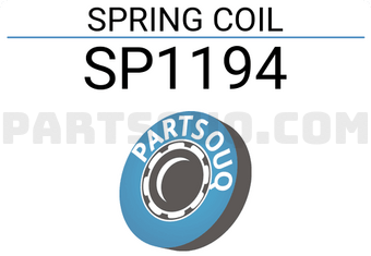 Hyundai / KIA SP1194 SPRING COIL