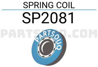 Hyundai / KIA SP2081 SPRING COIL