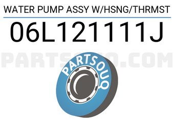 INA 06L121111J WATER PUMP ASSY W/HSNG/THRMST