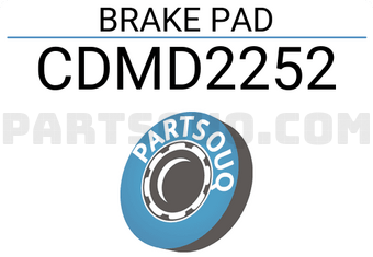 INTIMA CDMD2252 BRAKE PAD
