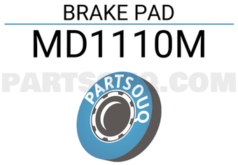 INTIMA MD1110M BRAKE PAD