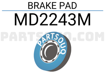 INTIMA MD2243M BRAKE PAD