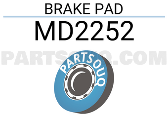 INTIMA MD2252 BRAKE PAD