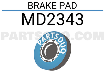 INTIMA MD2343 BRAKE PAD