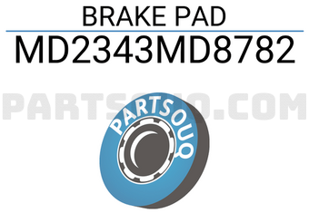 INTIMA MD2343MD8782 BRAKE PAD