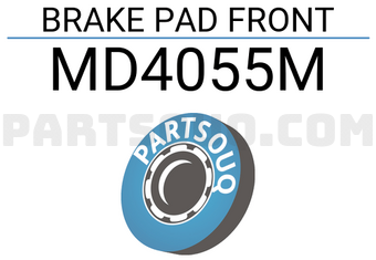 INTIMA MD4055M BRAKE PAD FRONT