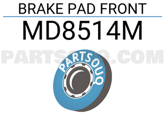INTIMA MD8514M BRAKE PAD FRONT