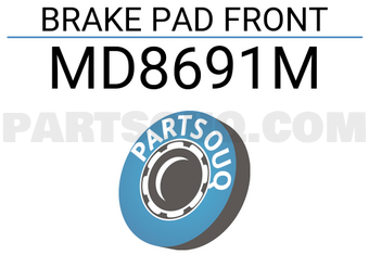 INTIMA MD8691M BRAKE PAD FRONT