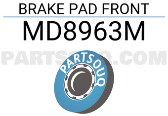 INTIMA MD8963M BRAKE PAD FRONT