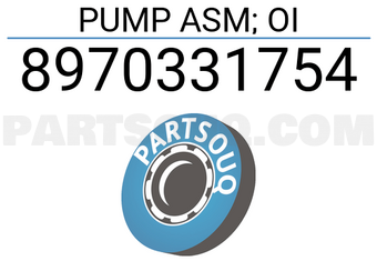 Isuzu 8970331754 PUMP ASM; OI