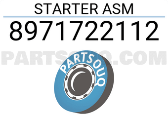 Isuzu 8971722112 STARTER ASM