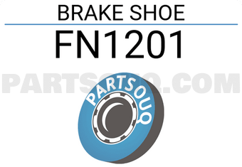JFBK FN1201 BRAKE SHOE