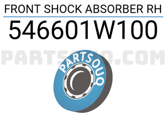 KIC 546601W100 FRONT SHOCK ABSORBER RH