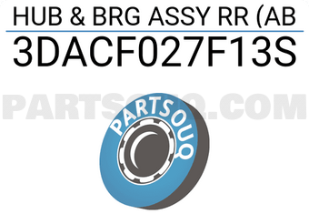 KOYO 3DACF027F13S HUB & BRG ASSY RR (AB