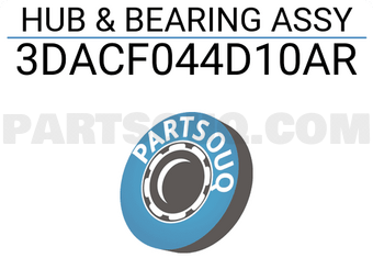 KOYO 3DACF044D10AR HUB & BEARING ASSY