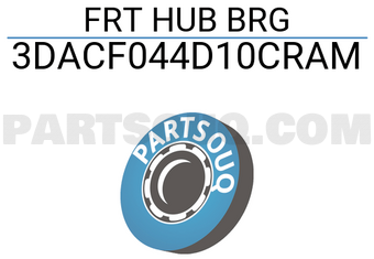 KOYO 3DACF044D10CRAM FRT HUB BRG