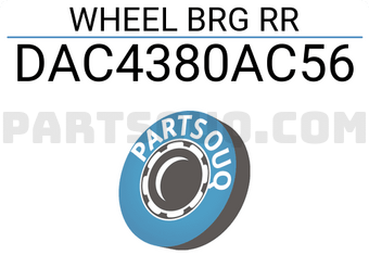 KOYO DAC4380AC56 WHEEL BRG RR