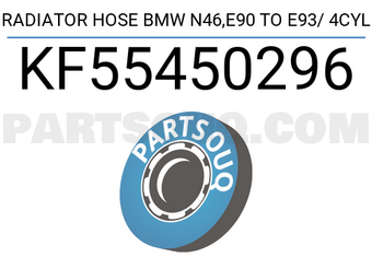 KRAFTTEILE KF55450296 RADIATOR HOSE BMW N46,E90 TO E93/ 4CYL